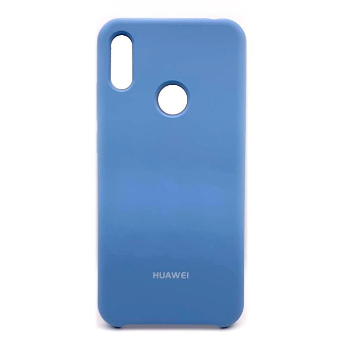 Silicone Case для Huawei Y6 Prime 2019 (MRD-LX1F) / Honor 8A (JAT-LX1) (Denim blue)