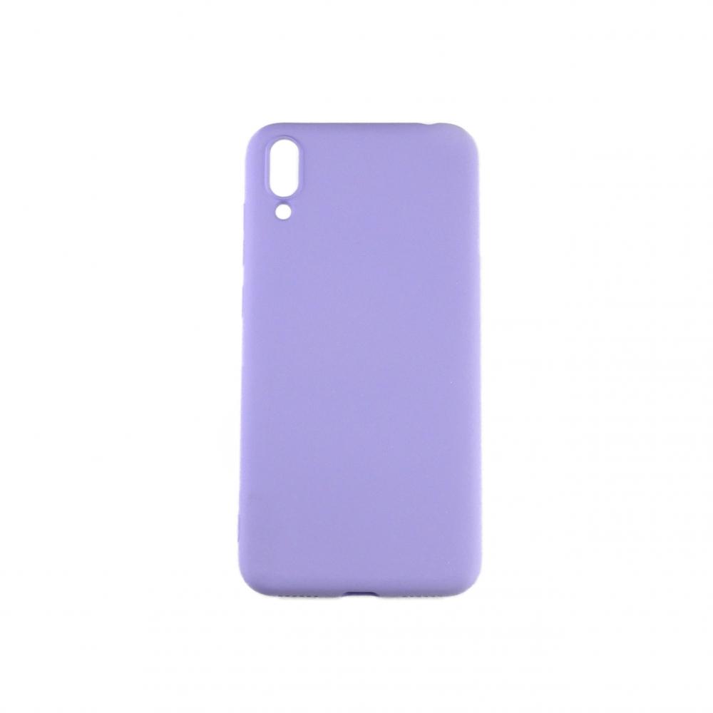 Silicone Case Full Cover Huawei Y7 2019 лавандова