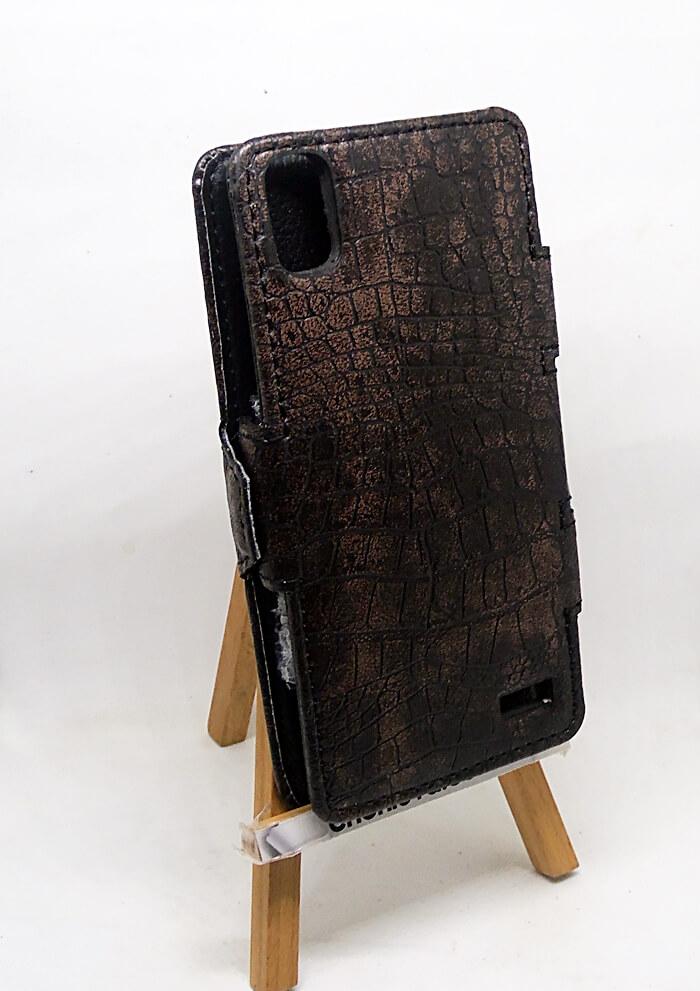 Чехол для  Nomi i505 Книжка  крок.коричн