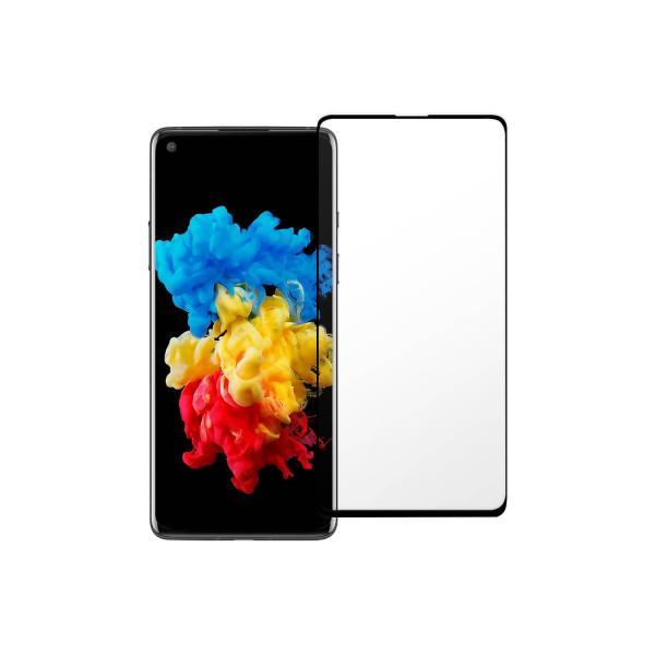 Захсне скло Full GLUE 3D для One Plus 8  з чорною рамкою