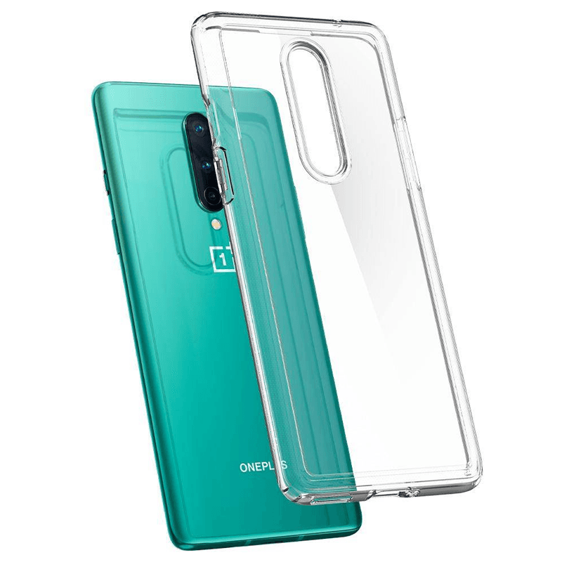 НакладкаI Crystal для One Plus 8 прозорий силікон