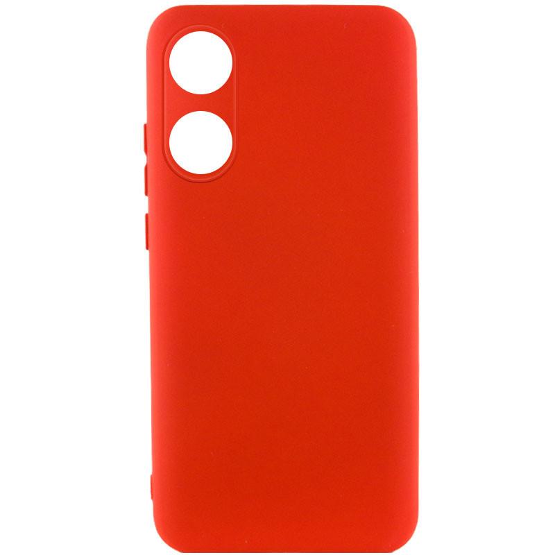 Silicone Cover Lakshmi Full Camera (AAA) для Oppo A78 4G (Red)