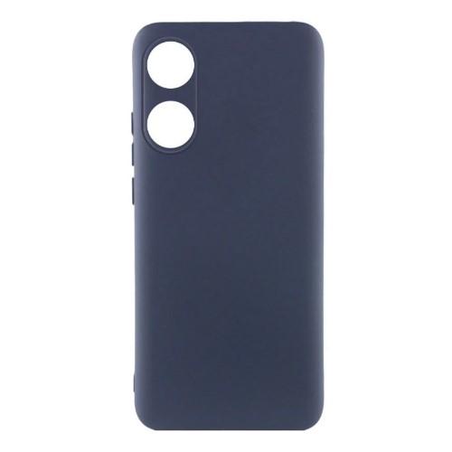 Silicone Cover Full Camera without Logo (A) для Oppo A78 (Midnight  blue)