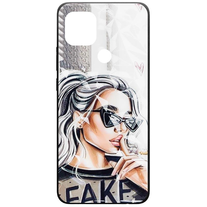 Накладка Ladies для Oppo A15/A15s  "Fake"