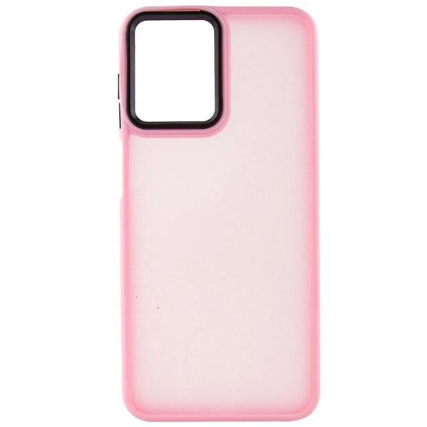 Накладка TPU+PC Lyon Frosted для  Oppo A3 4G / A3x /A40m (Pink)