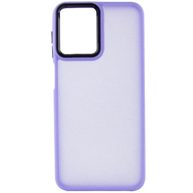 Накладка TPU+PC Lyon Frosted для Moto G24/G04/G04s/E14(Purple)