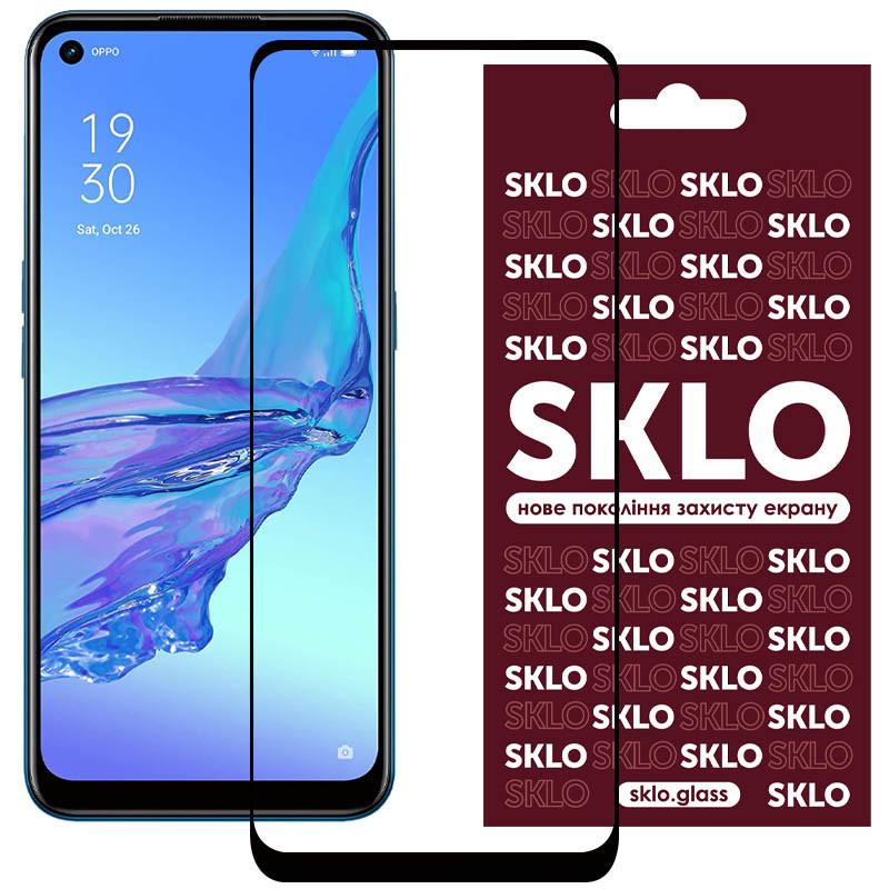 Захисне скло SKLO 3D (full glue) для Tecno Spark GO 3
