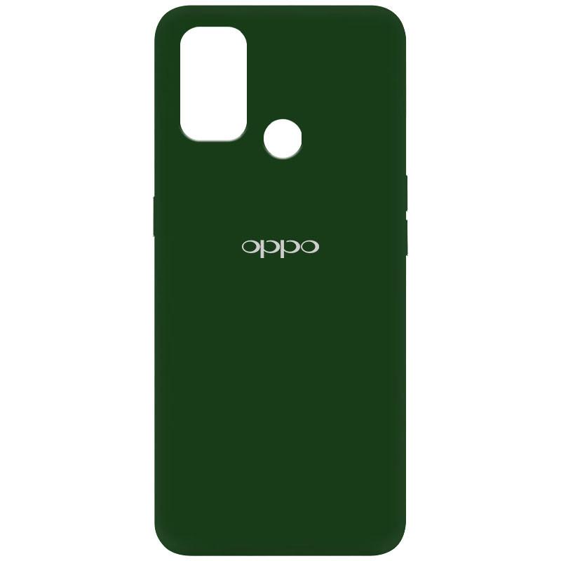 Silicone Cover My Color Full Protective (A) для Oppo A53/A32/A33 (Dark Green)