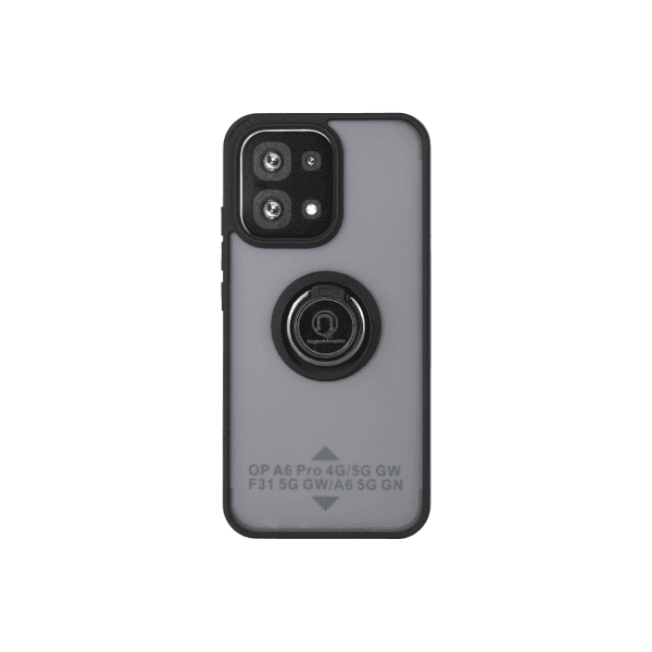 Накладка Totu Gingle Ring для Oppo A6 5G / A6 Pro 4G / 5G / F31 5G чорна