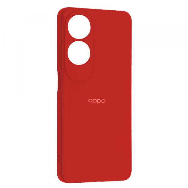 Silicone Cover My Color Full Protective (A) для Oppo A60 (Red)