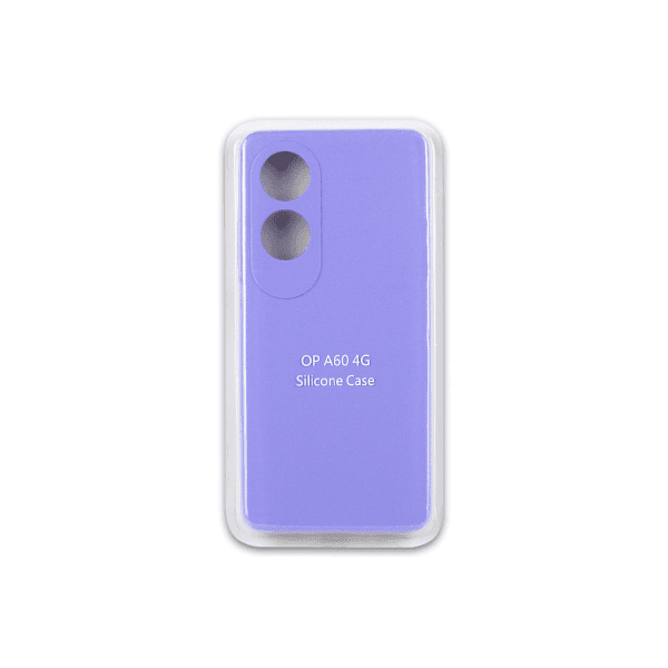 Чохол Full Silicone для OPPO A60 4G матовий сліконовий (Elegant Purple)