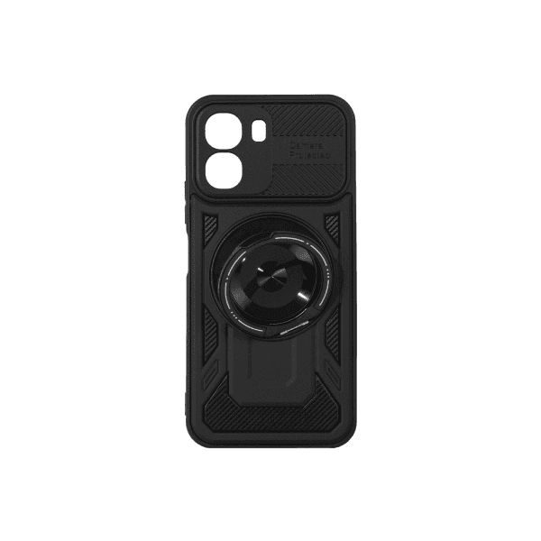 Чохол Hard Carbon Fiber для Oppo A6X чорний
