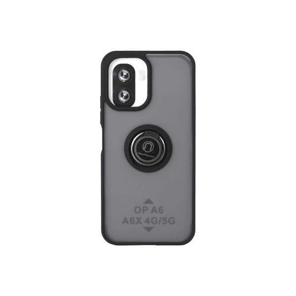 Накладка Totu Gingle Ring для Oppo A6X 4G/5G чорна