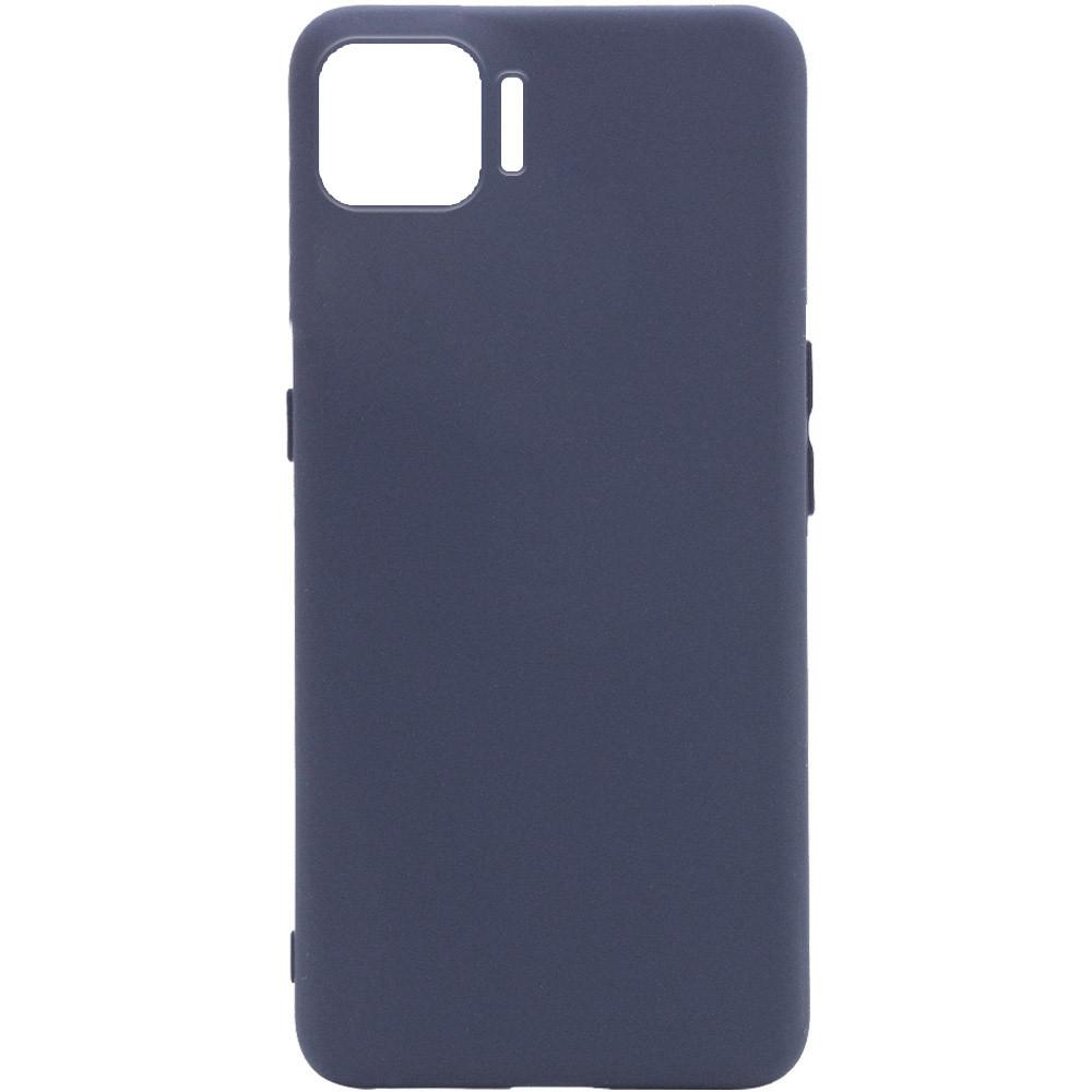 Silicone Cover Full without Logo (A) для Oppo A73  (Midnight Blue)