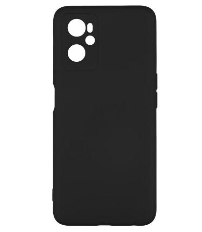 Накладка Soft Touch (без лого)  для Oppo A76/A36 4G/A96 (Black)