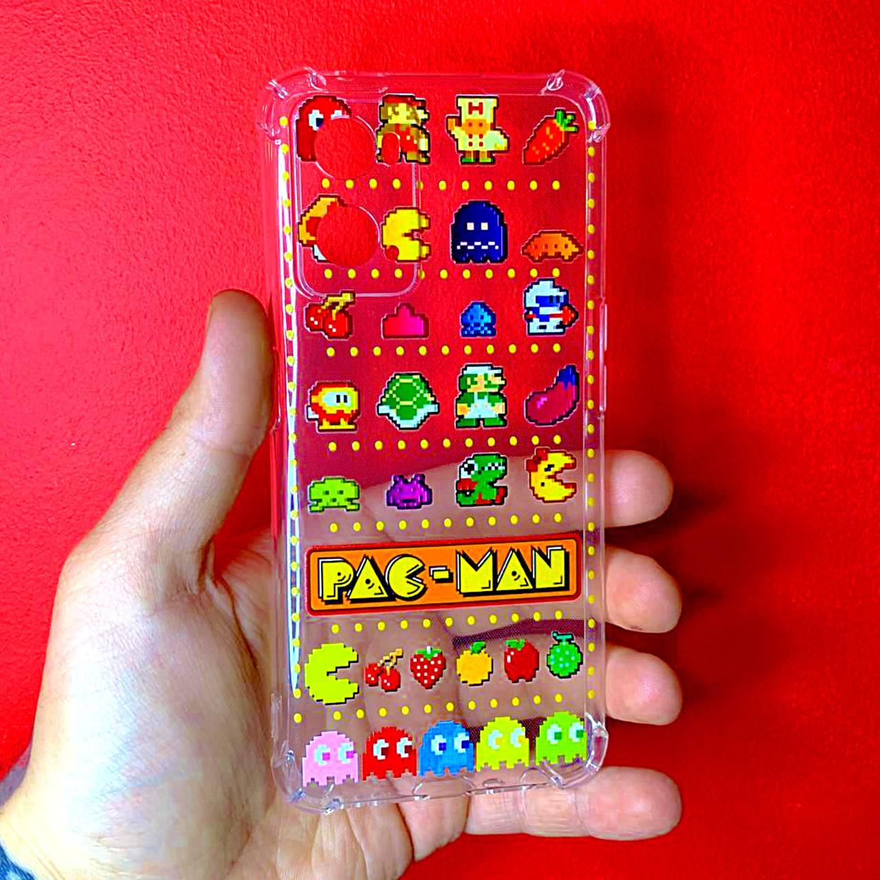 Накладка Gaming Clear Case для Oppo A96/A76/A36 (pacman)