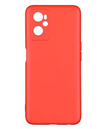 Накладка Soft Touch (без лого)  для Oppo A96 4G/Realme 9i (Red)