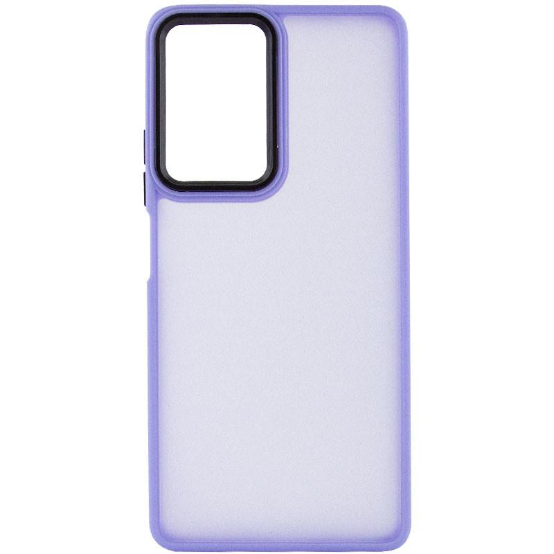 Накладка TPU+PC Lyon Frosted для Moto G85 (Purple)