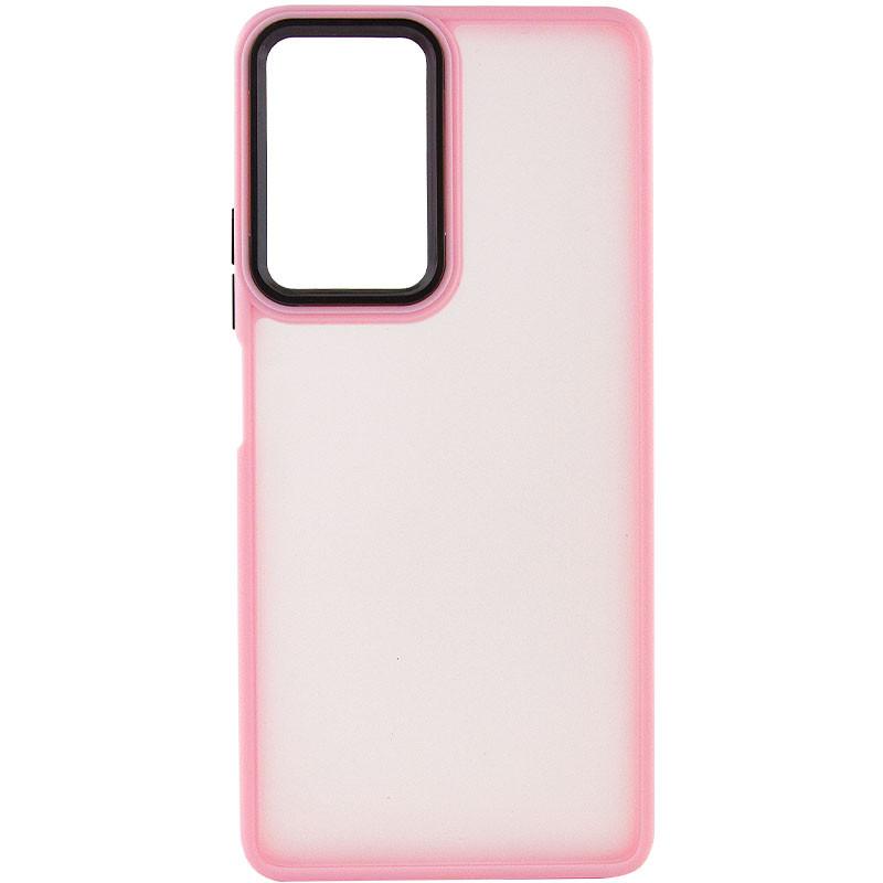 Накладка TPU+PC Lyon Frosted для Moto G85  (Pink)