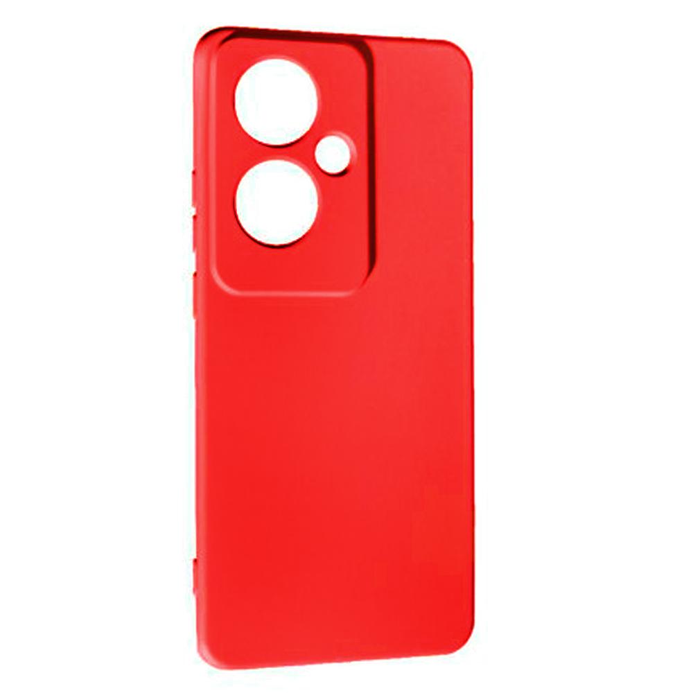 Silicone Cover Full Camera no logo (A) для Oppo Reno 11F (Red)