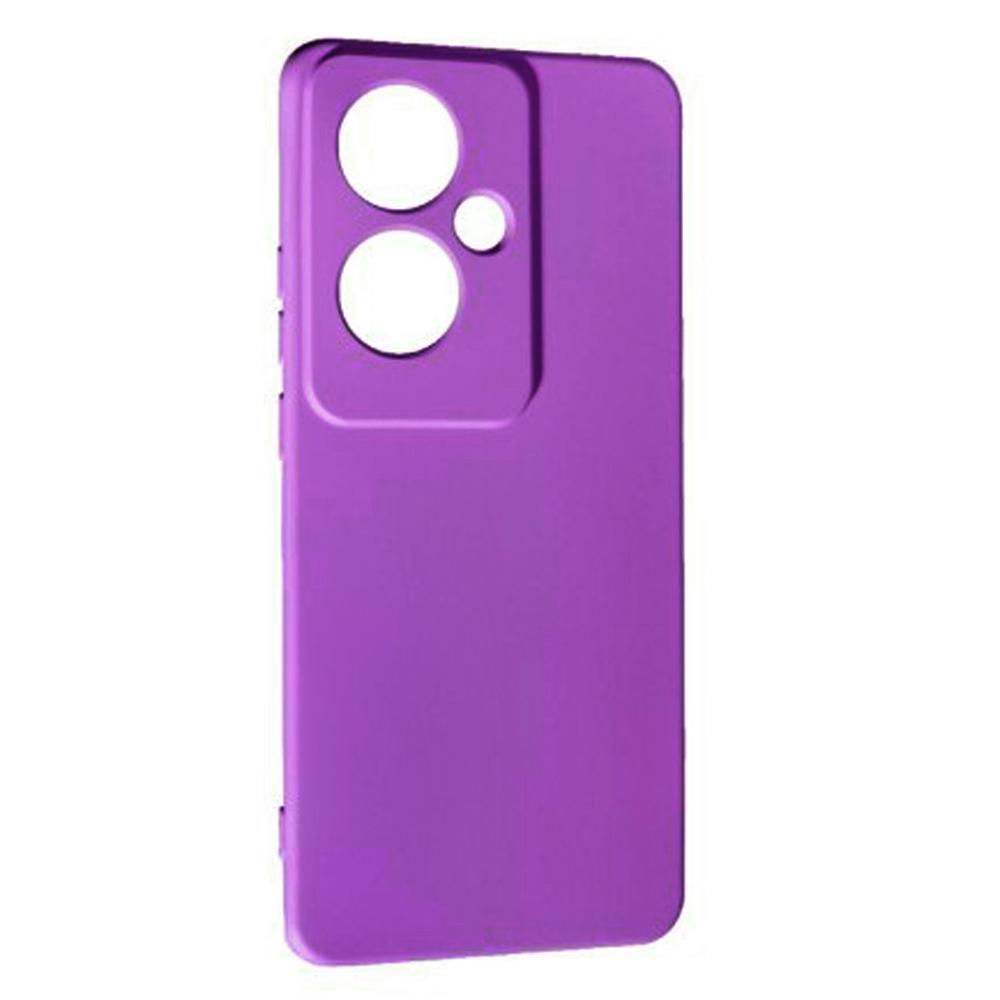 Silicone Cover Full Camera no logo (A) для Oppo Reno 11F (Purple)