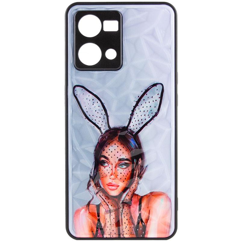 Накладка Ladies Camera для Oppo Reno 7 4G Rabbit