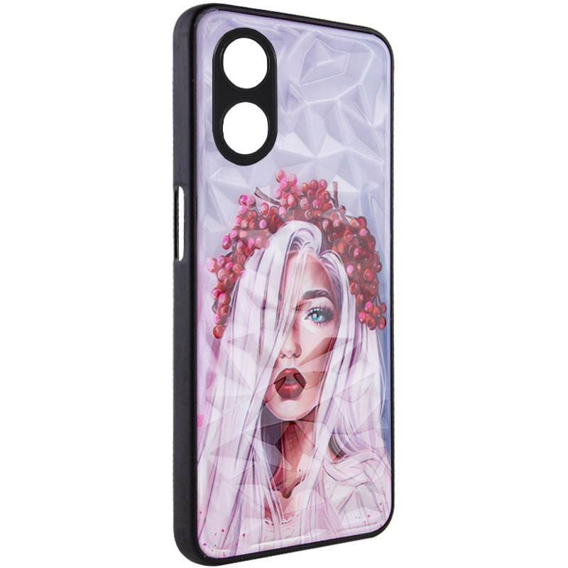 Накладка Ladies Camera для Oppo Reno 8T 4G Ukrainian girl