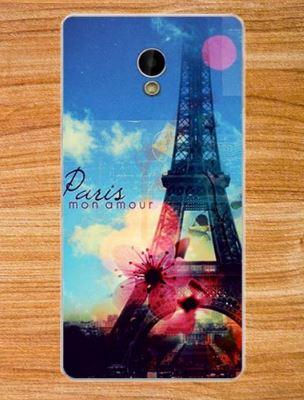 Чехол для Prestigio Grace S5 PSP5551 DUO "Paris monamour" (силикон)