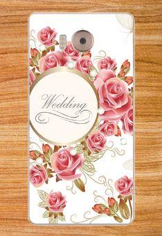 Чехол для Prestigio Grace R7 7501 Duo "Wedding" (силикон)