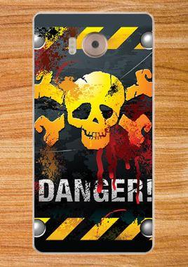 Чехол для Prestigio MultiPhone Grace R7 7501 Duo "Danger" (силикон)