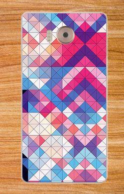 Чехол для Prestigio MultiPhone Grace R7 7501 Duo "Ромбики" (силикон)