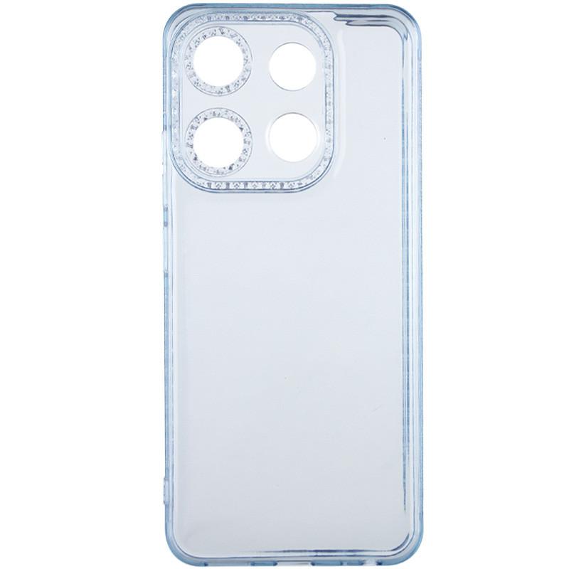 Накладка Starfall Clear для Tecno Pop 7/Spark GO 2023/Smart 7 (Блакитна)