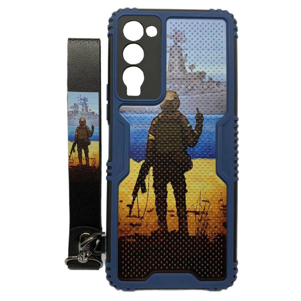 Накладка Armor Guardian Print для Tecno Camon 18/18 P Blue