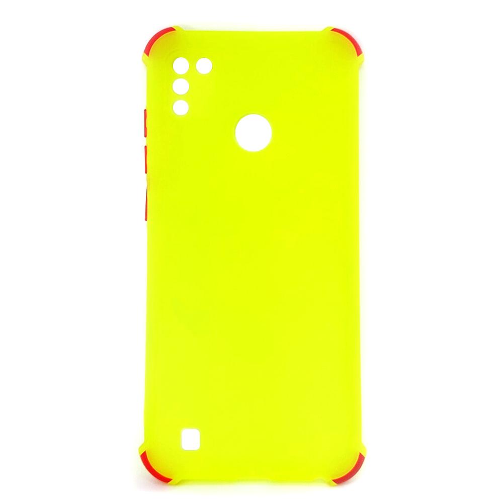 Накладка Ease Glossy Buttons Full Camera для TECNO POP 4 Pro жовта