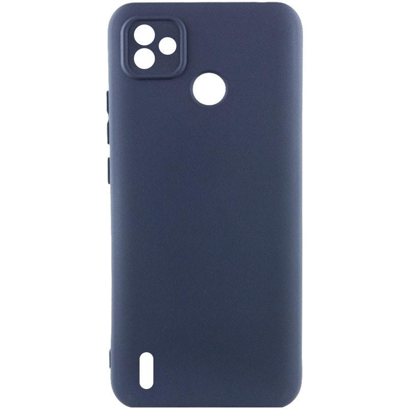 Silicone Cover Full without Logo (A) для Tecno Pop 5 (Dark blue)