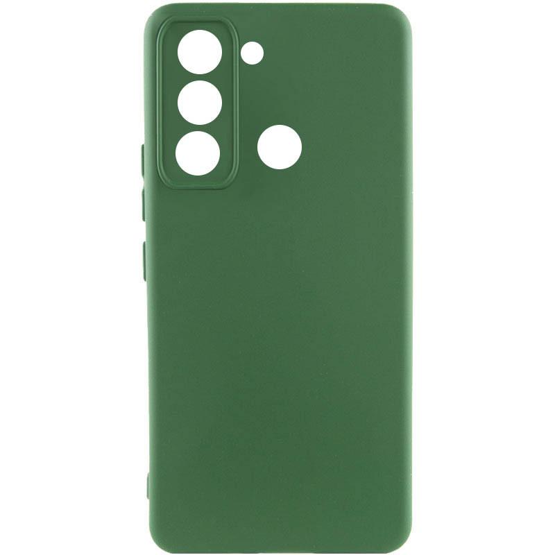 Silicone Cover My Color Full Camera (A) для Tecno Pop 5 LTE (Dark green)