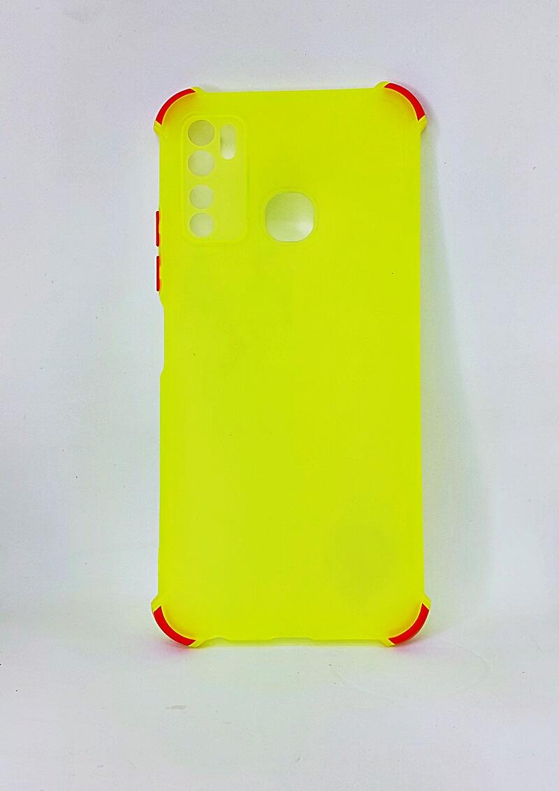 Накладка Ease Glossy Buttons Full Camera для Tecno Spark 5 Pro (KD7)//Tecno Camon 15 жовта