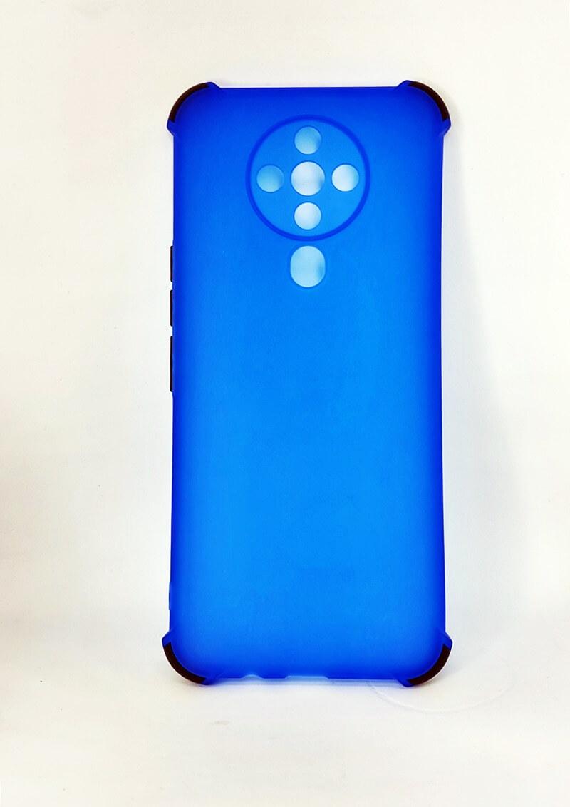 Накладка Ease Glossy Buttons Full Camera для TECNO SPARK 6 синя