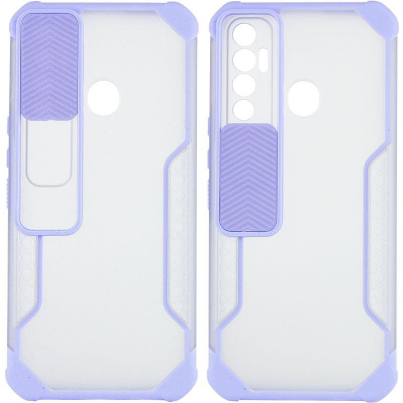 Накладка Camshield matte Ease TPU для TECNO Spark 7 Pro (Бузкова)
