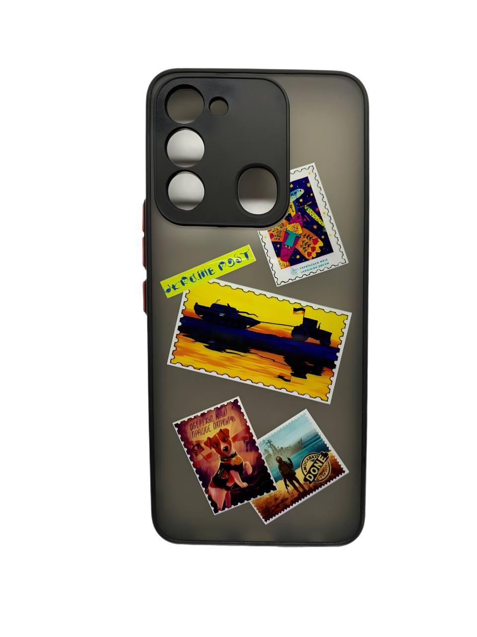 Накладка Totu Gingle Print для Tecno Spark 8C/GO 2022 Ukraine Post