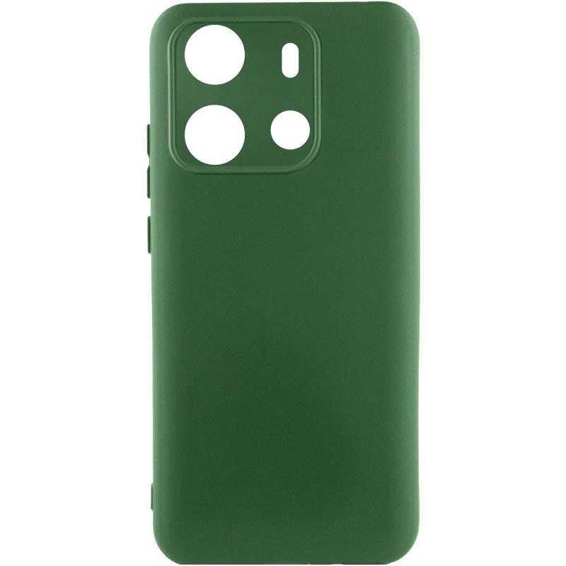 Silicone Case Full Protective для TECNO Spark Go 2023 (BF7n)/Pop 7 (BF6)/Infinix Smart 7 (Dark green)