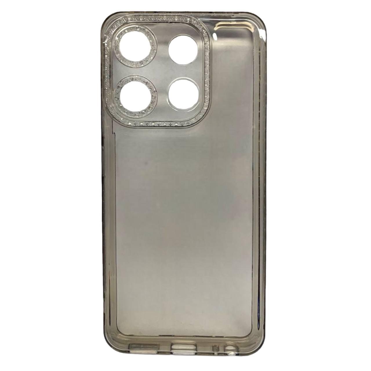 Накладка Starfall Clear для TECNO Spark Go 2023 (BF7n)/Pop 7 (BF6)/Infinix Smart 7 (Сіра)