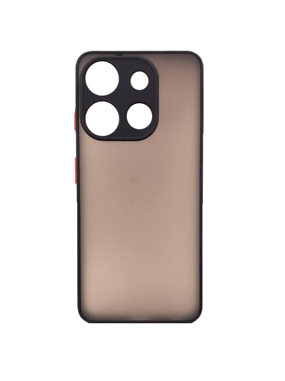 Накладка Totu Gingle Camera для TECNO Spark Go 2023 (BF7n)/Pop 7 (BF6)/Infinix Smart 7 чорна