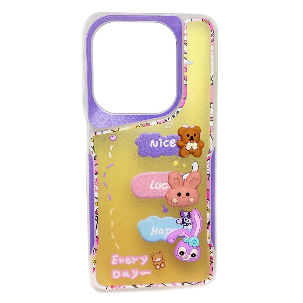 Чохол накладка  Cute Animals 3D для TECNO Spark Go 2024/POP 8/Spark 20/Spark 20C/Infinix Smart 8/Hot 40i (Every)
