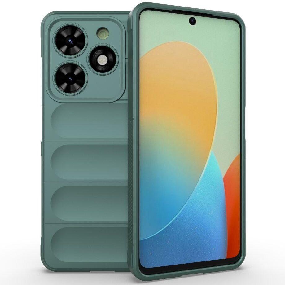 Накладка Cosmic magic shield для TECNO Spark Go 2024/POP 8/Spark 20/Spark 20C/Infinix Smart 8/Hot 40i  Green