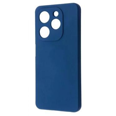 Silicone Cover Full Camera without Logo (A) для TECNO Spark Go 2024/POP 8/Spark 20/Spark 20C/Infinix Smart 8/Hot 40i  (Dark blue)