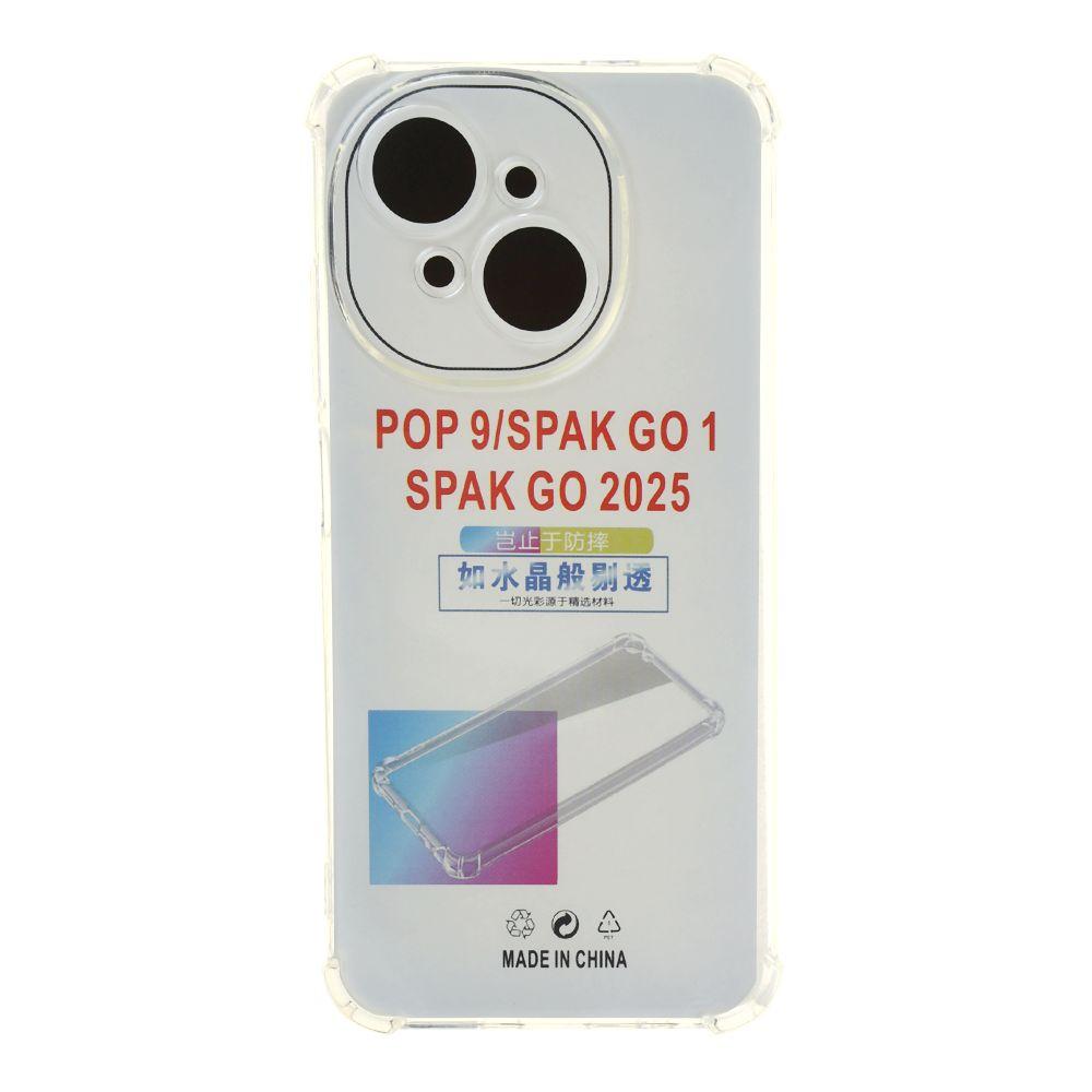 Накладка WXD для Tecno Spark Go 1 (KL4)/POP 9/Spark Go 2025 Силікон противоударний (прозорий)