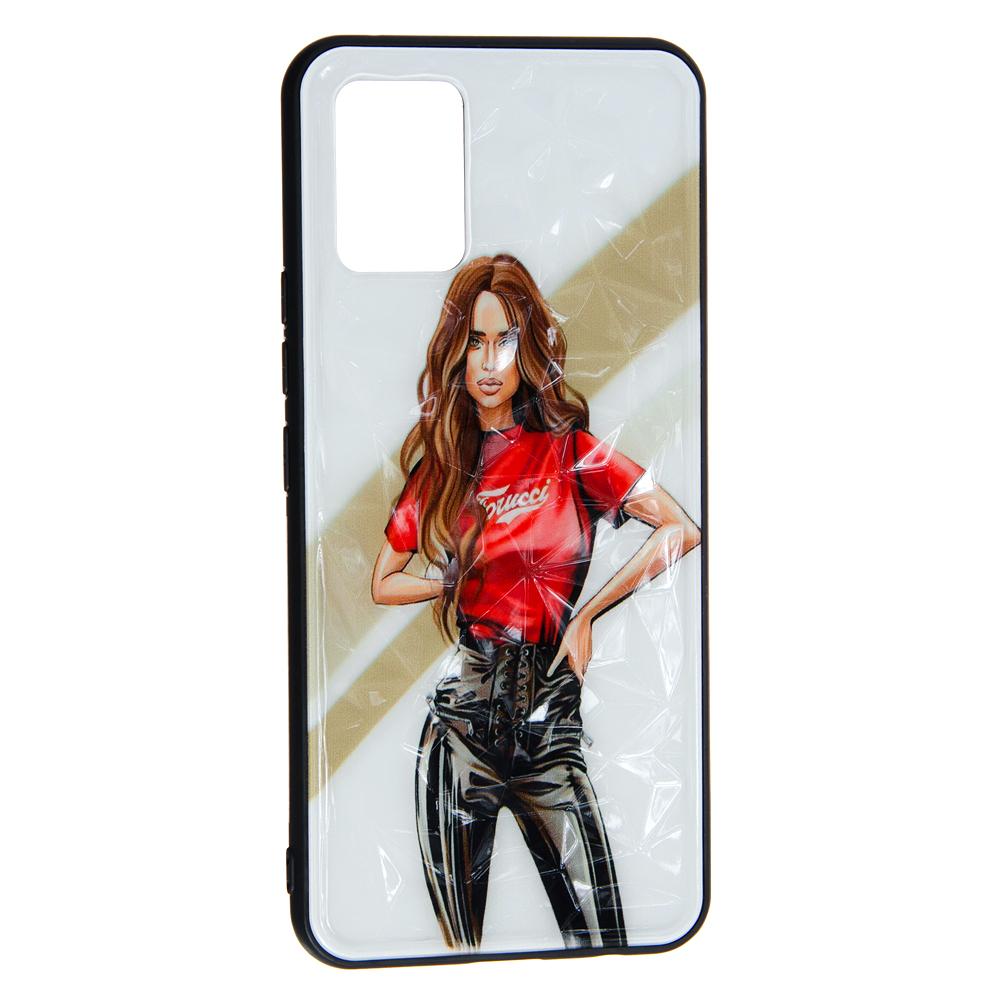 Накладка Ladies для Vivo V20 Girl Red