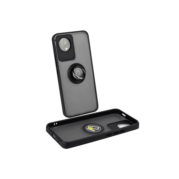 Накладка Totu Gingle Ring для Vivo Y02 4G чорна