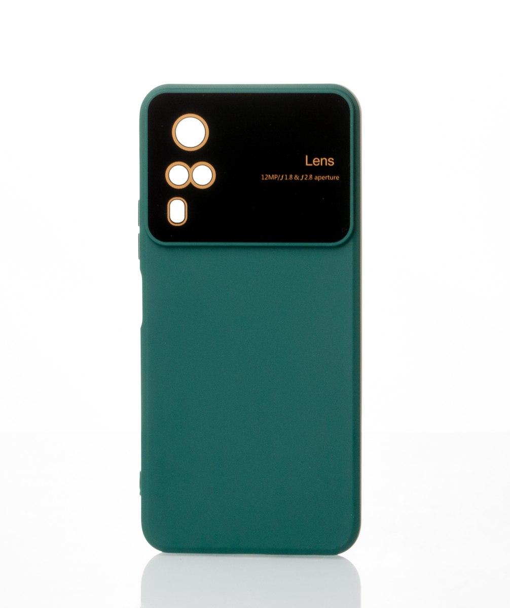 Накладка CAMERA PROTECTION для Vivo Y31/Y51/Y53s 4G (темно-зелена)